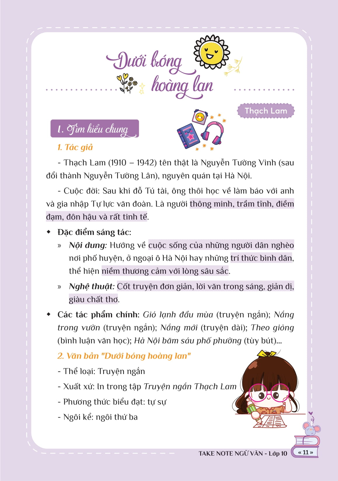 Take Note Ngữ Văn - Tổng Hợp Kiến Thức - Hiểu Nhanh, Nhớ Lâu! - Lớp 10 - Ảnh 9