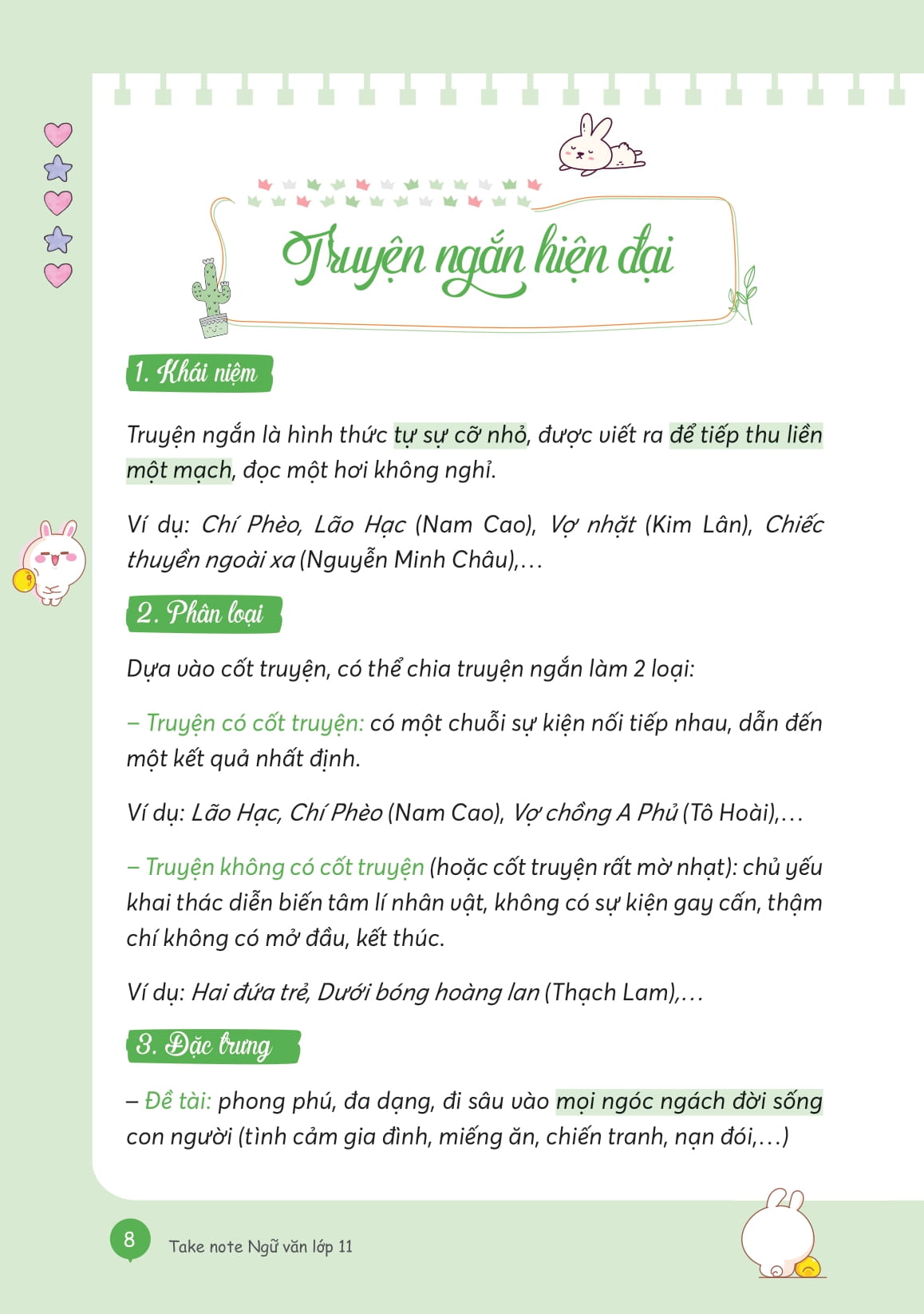 Take Note Ngữ Văn - Tổng Hợp Kiến Thức - Hiểu Nhanh, Nhớ Lâu! - Lớp 11 - Ảnh 10