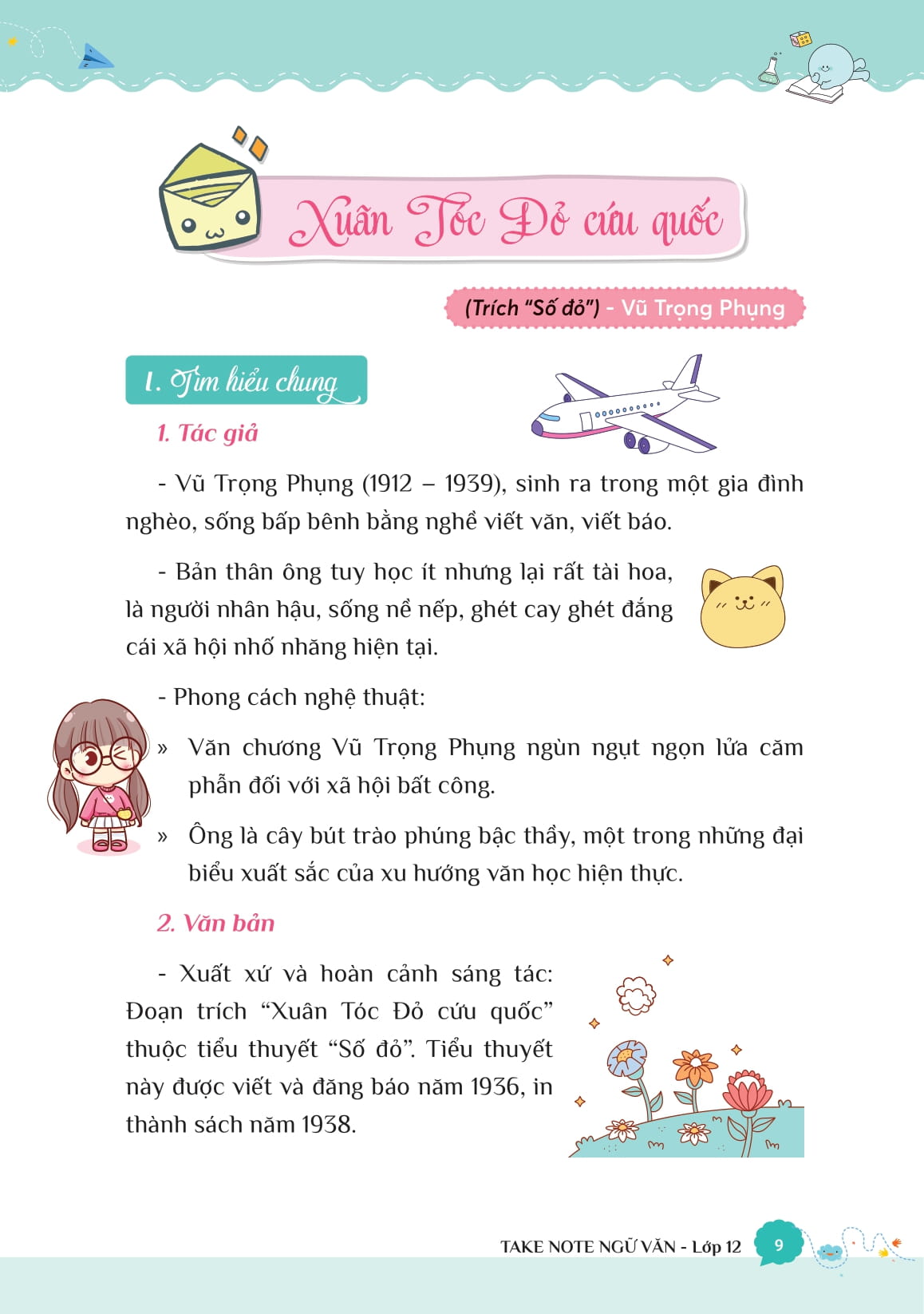 Take Note Ngữ Văn - Tổng Hợp Kiến Thức - Hiểu Nhanh, Nhớ Lâu! - Lớp 12 - Ảnh 7