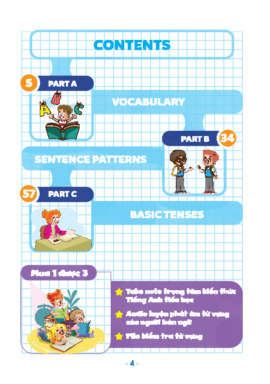 take note! sổ tay kiến thức tiếng anh tiểu học - Ảnh 4