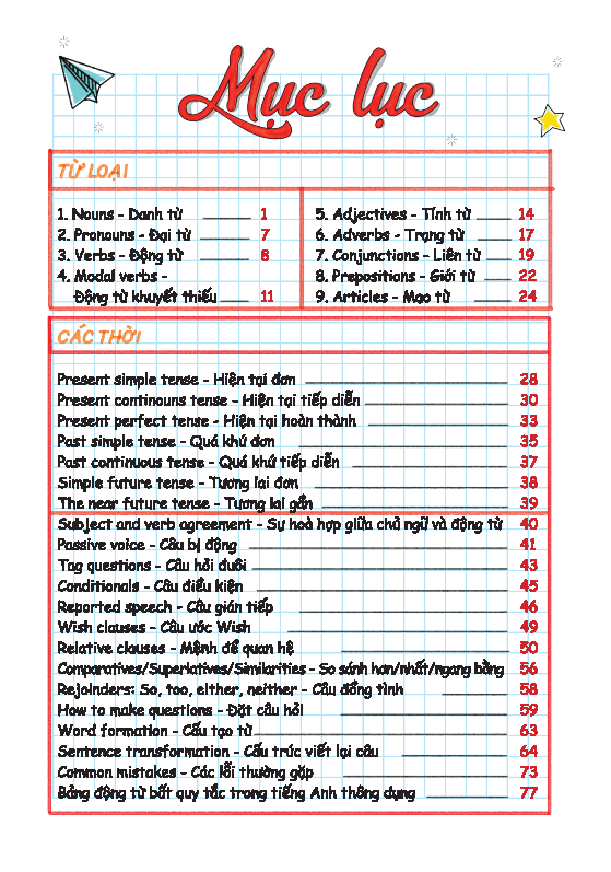 take note! sổ tay ngữ pháp tiếng anh - Ảnh 3