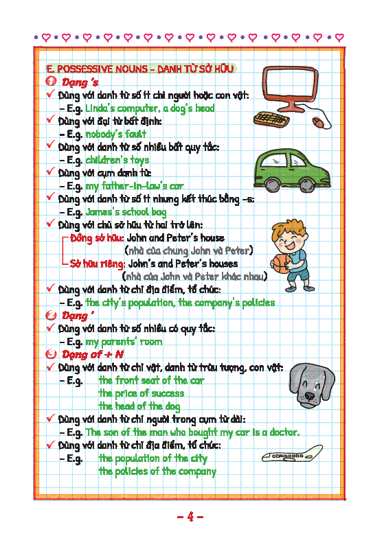 take note! sổ tay ngữ pháp tiếng anh - Ảnh 7