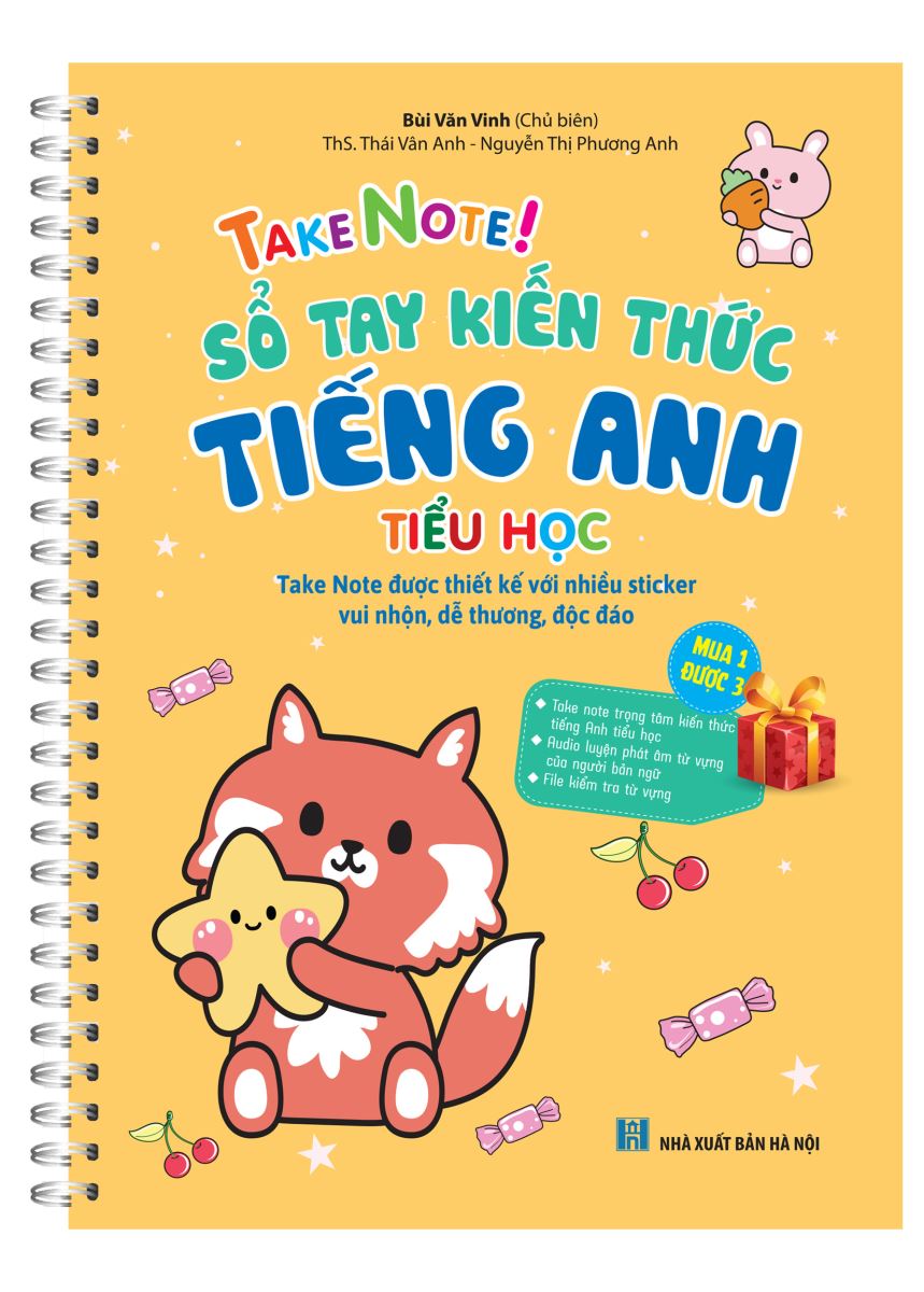 take note! - sổ tay ngữ pháp tiếng anh tiểu học - Ảnh 2