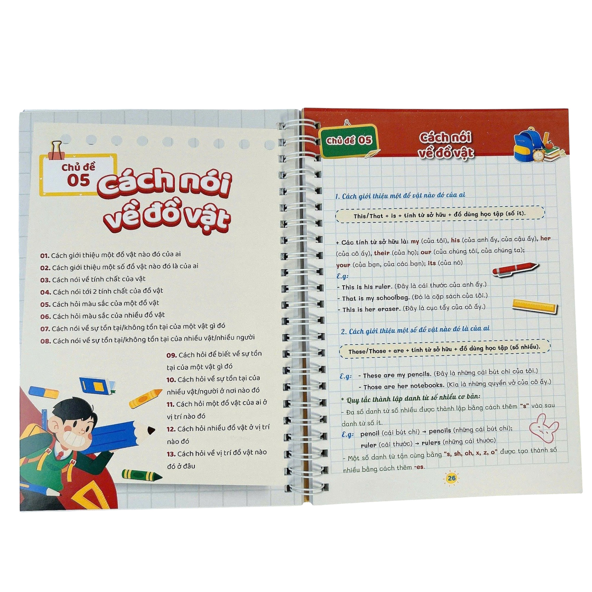 Take Note - Sổ Tay Thực Hành - Tiếng Anh Tiểu Học - Học Mau Nhớ Lâu - Ảnh 5