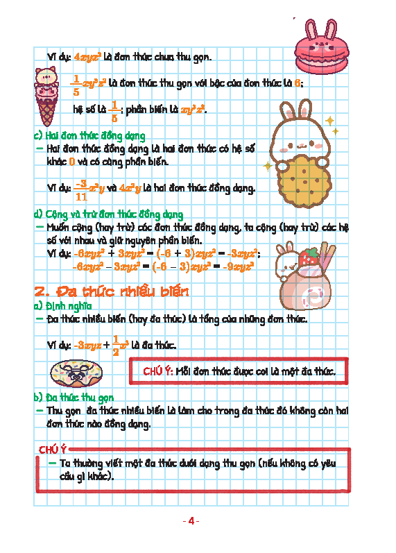 Bộ Take Note! - Toán 8 - Ảnh 6