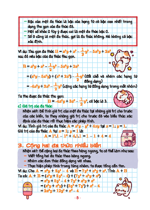 Bộ Take Note! - Toán 8 - Ảnh 7