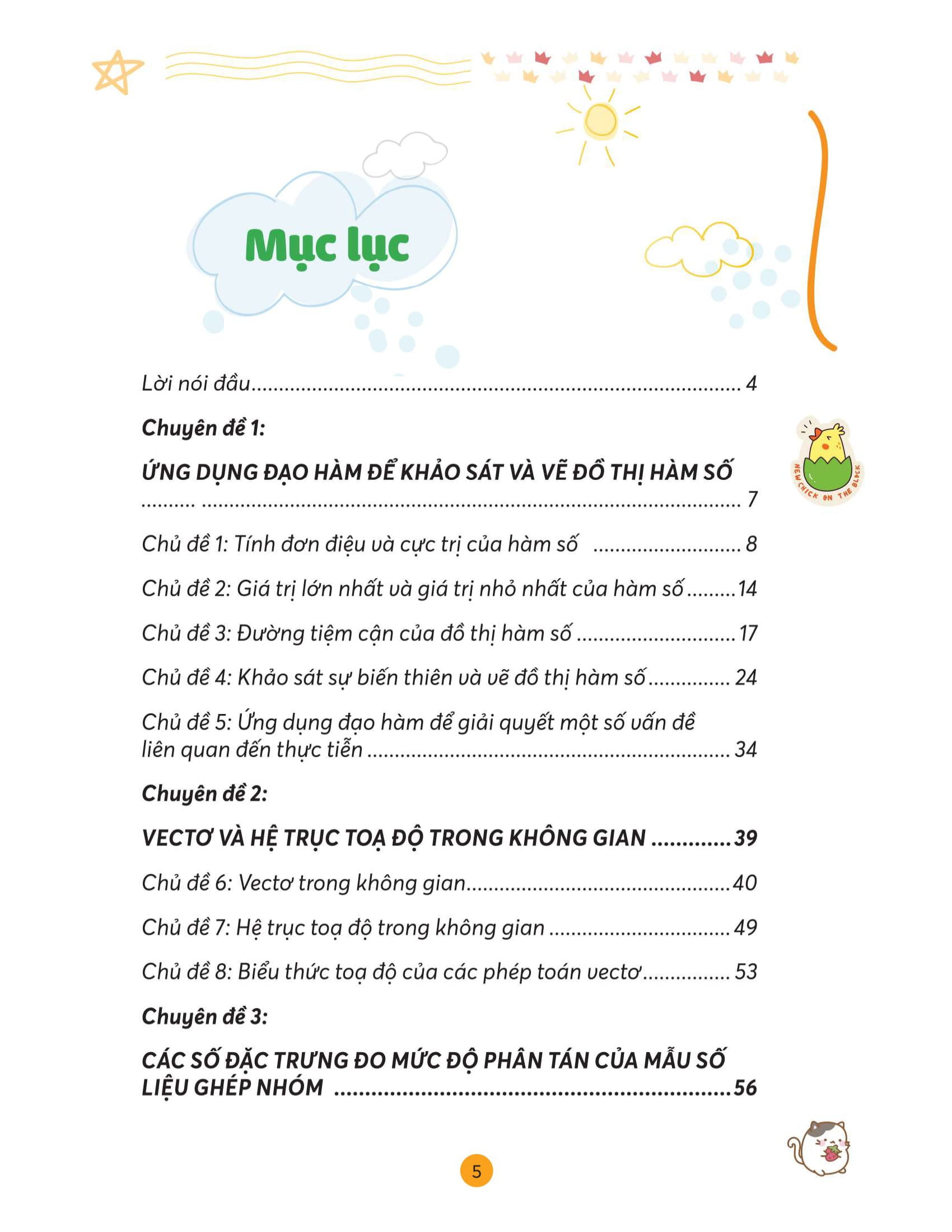 Take Note Toán -Tổng Hợp Kiến Thức Hiểu Nhanh, Nhớ Lâu - Lớp 12 - Ảnh 4