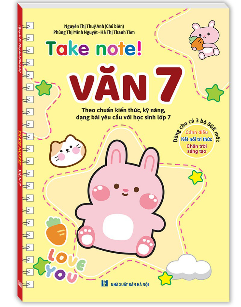 take note! văn 7 (dùng cho cả 3 bộ sgk mới) - Ảnh 2