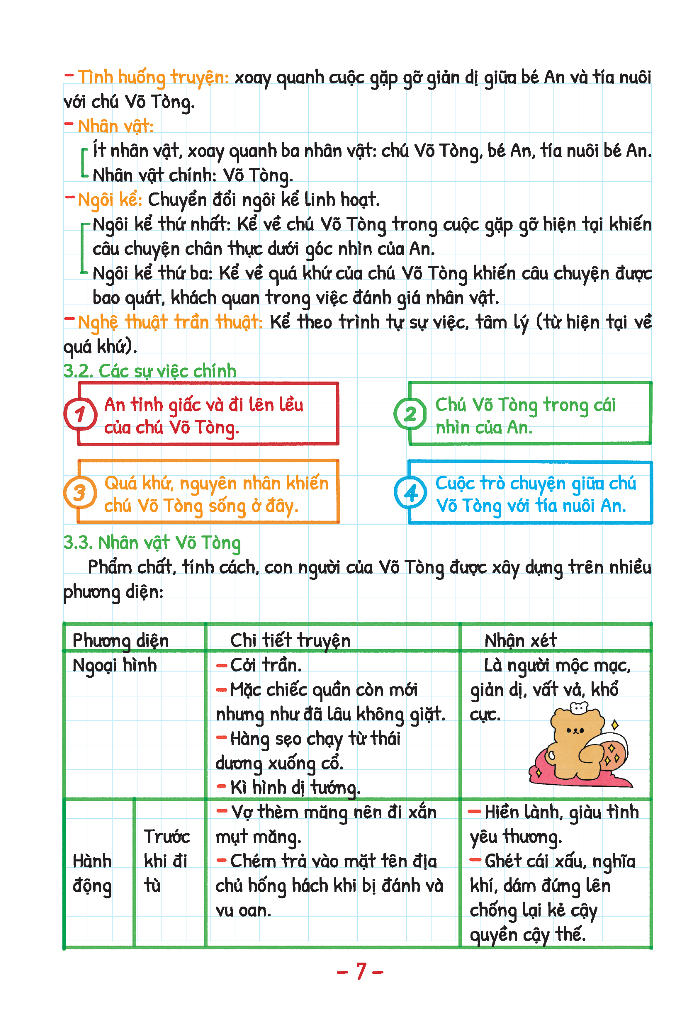 take note! văn 7 (dùng cho cả 3 bộ sgk mới) - Ảnh 8