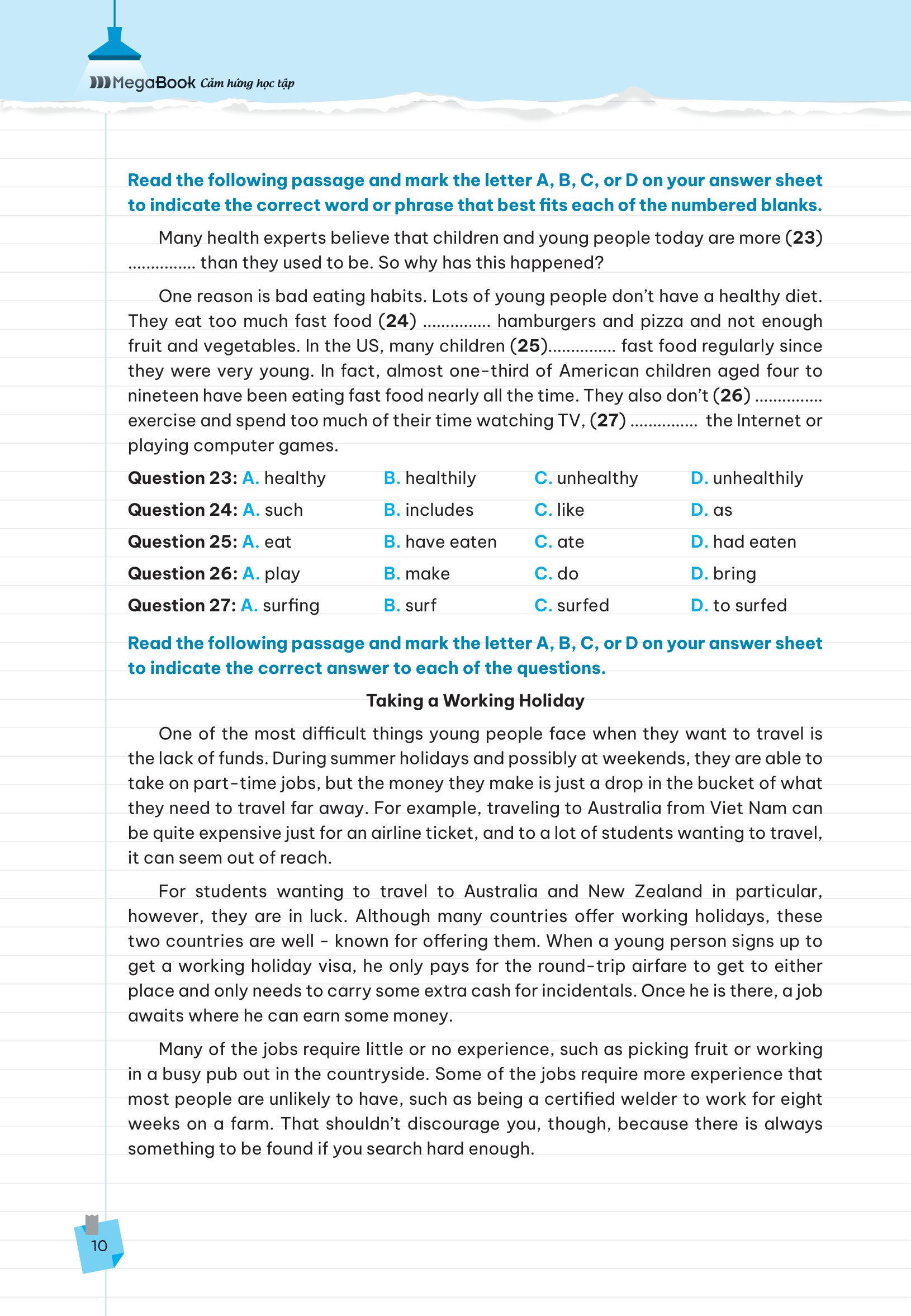 take note vào 10 - ghi chú nhanh ôn thi cấp tốc vào lớp 10 - tiếng anh - Ảnh 12