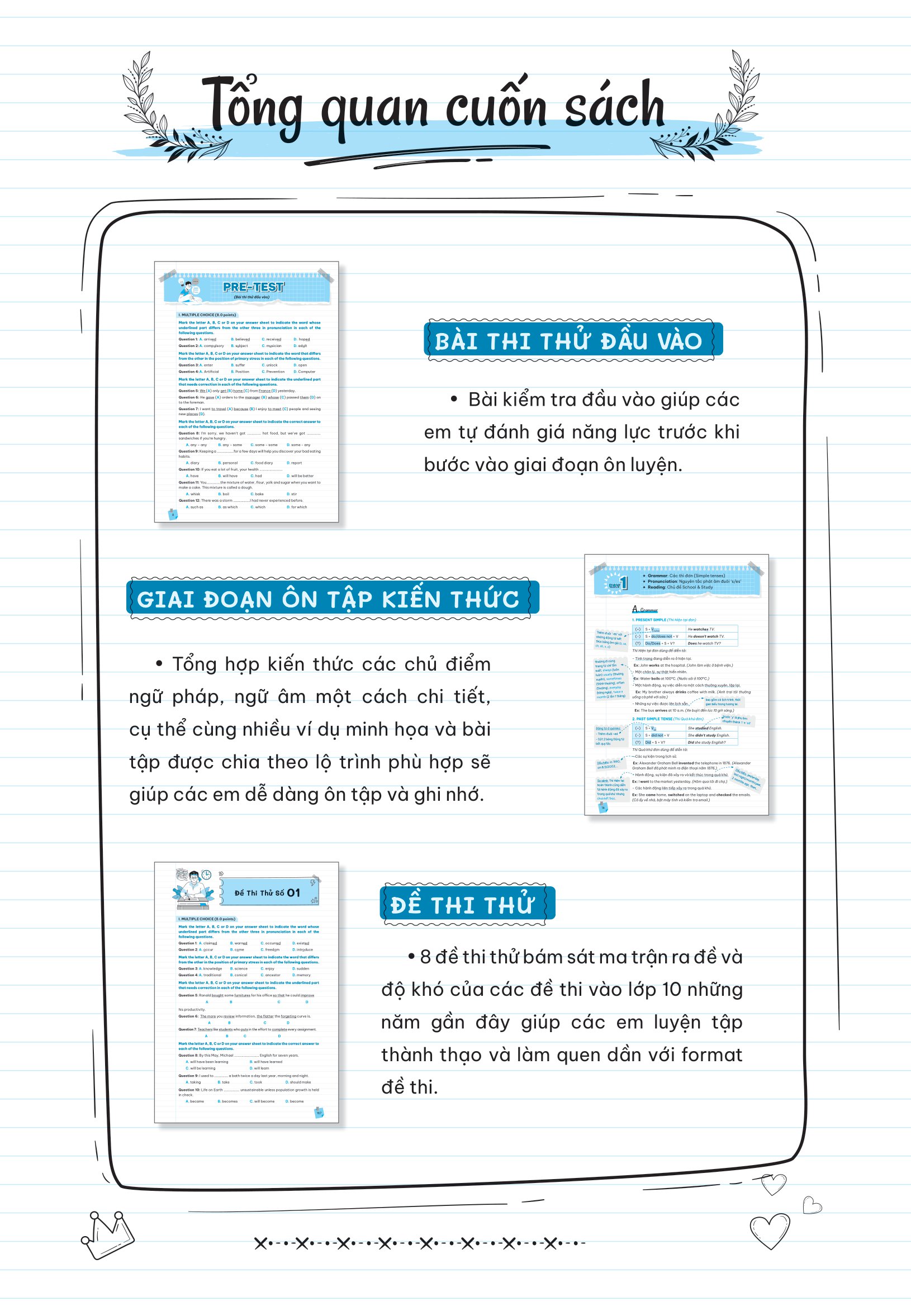 take note vào 10 - ghi chú nhanh ôn thi cấp tốc vào lớp 10 - tiếng anh - Ảnh 4