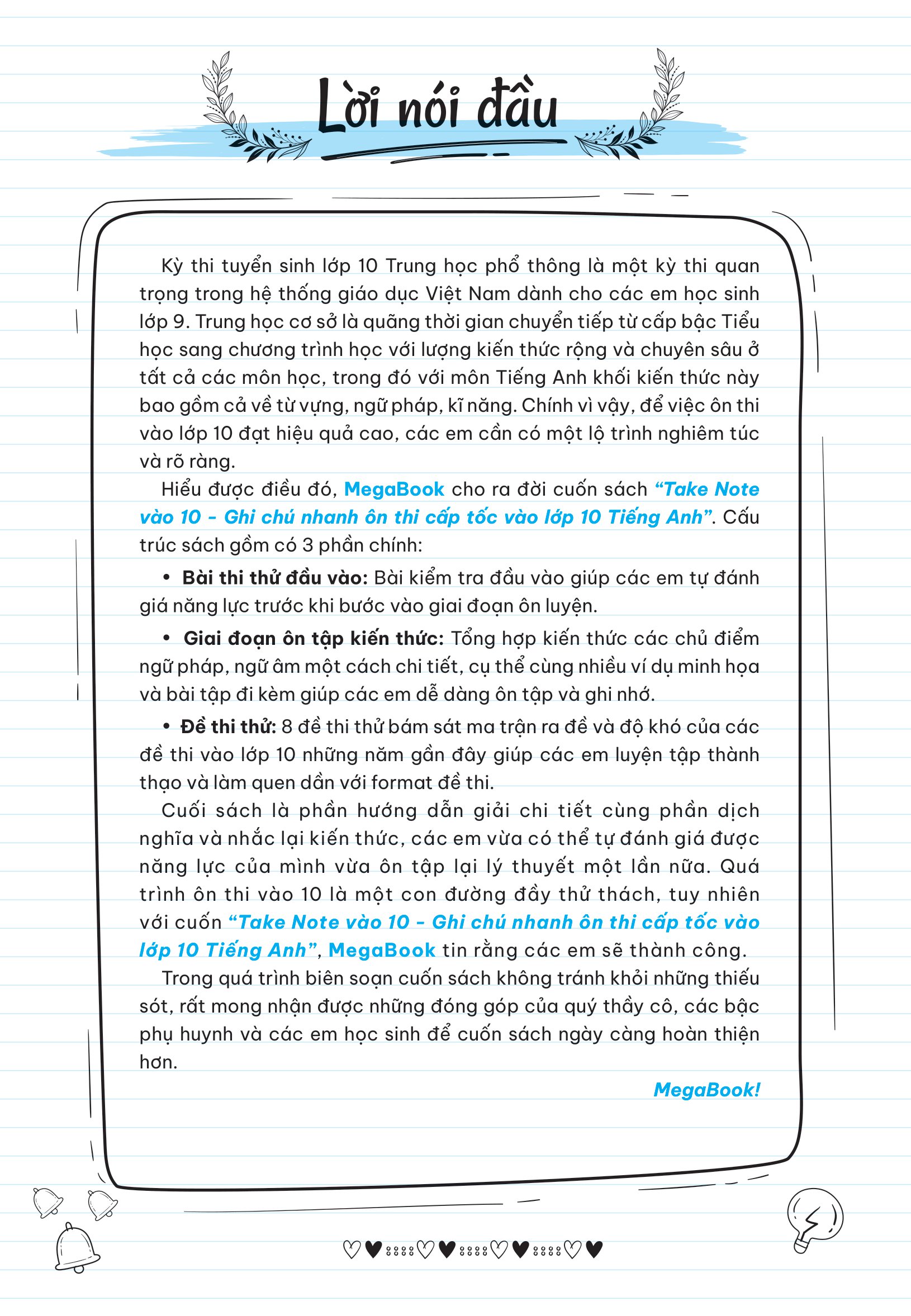 take note vào 10 - ghi chú nhanh ôn thi cấp tốc vào lớp 10 - tiếng anh - Ảnh 5
