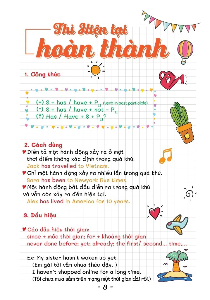 take notes - tiếng anh lớp 3-12 - Ảnh 6