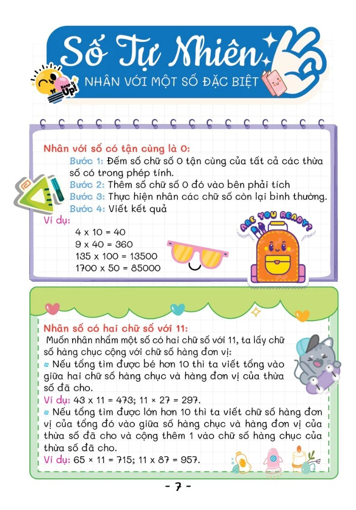 take notes - toán 2-3 - Ảnh 7