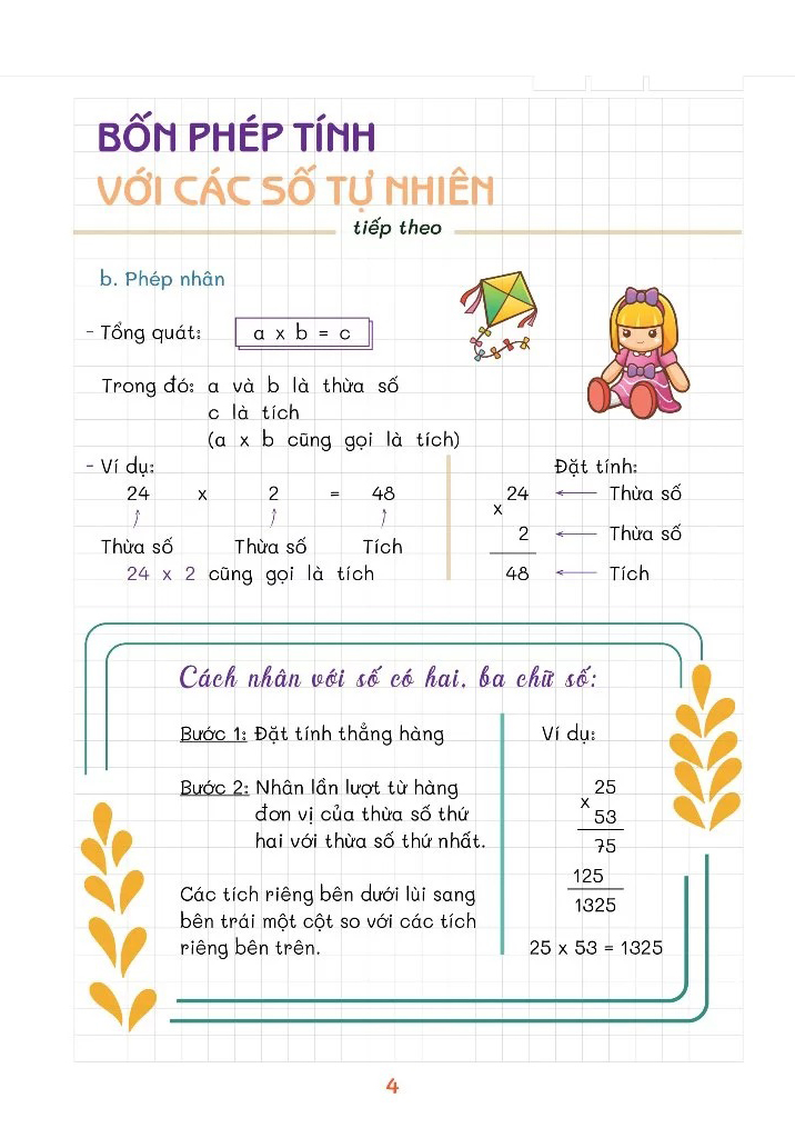 take notes - toán 4 - Ảnh 5