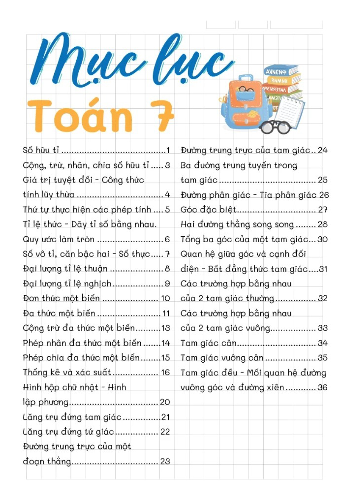 take notes - toán 7 - Ảnh 3