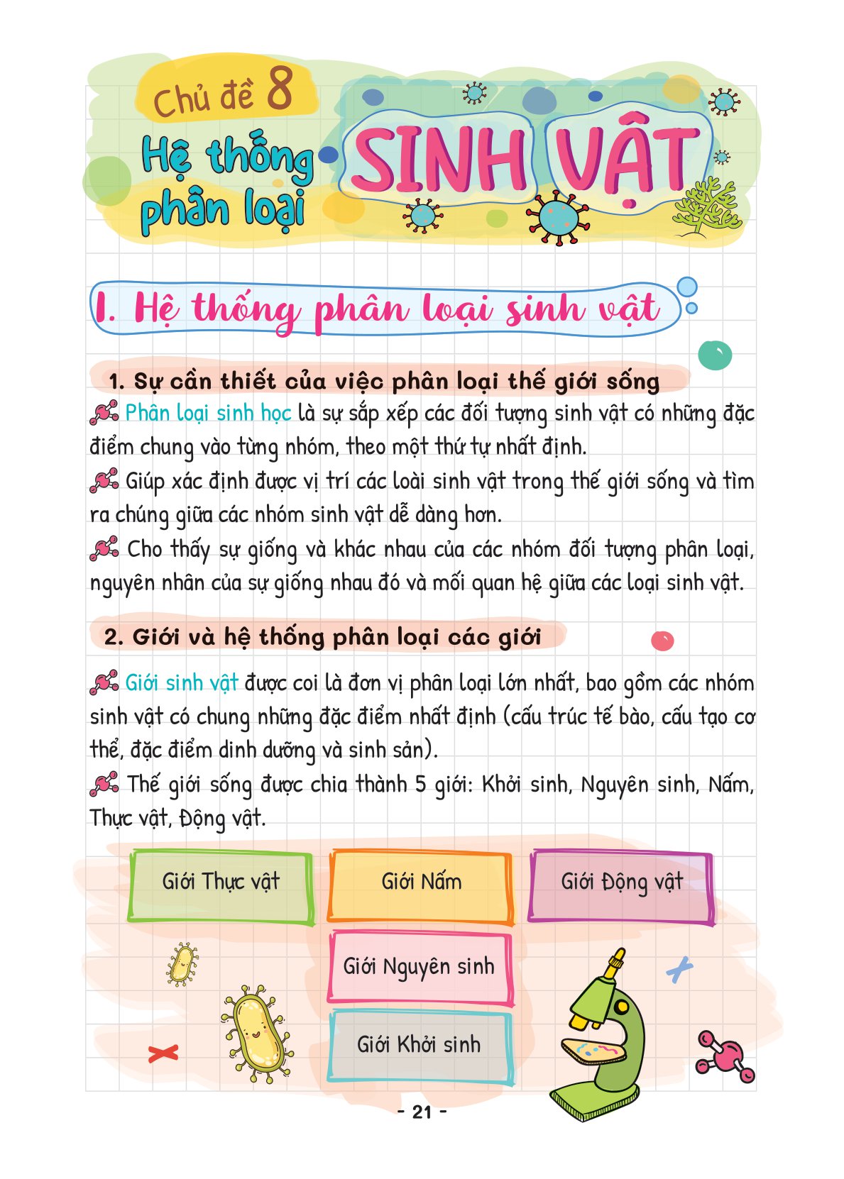 takenote khoa học tự nhiên lý-hóa-sinh 6 - Ảnh 21