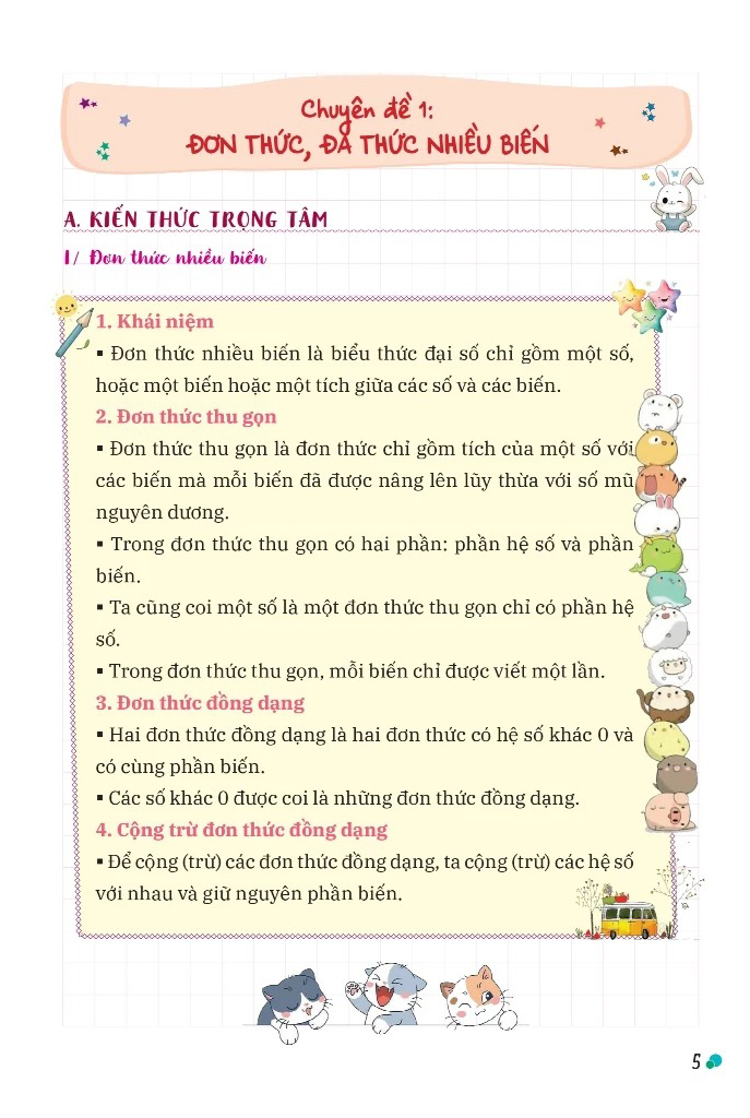 Takenote - Lý Thuyết Và Phân Dạng Toán 8 - Ảnh 3
