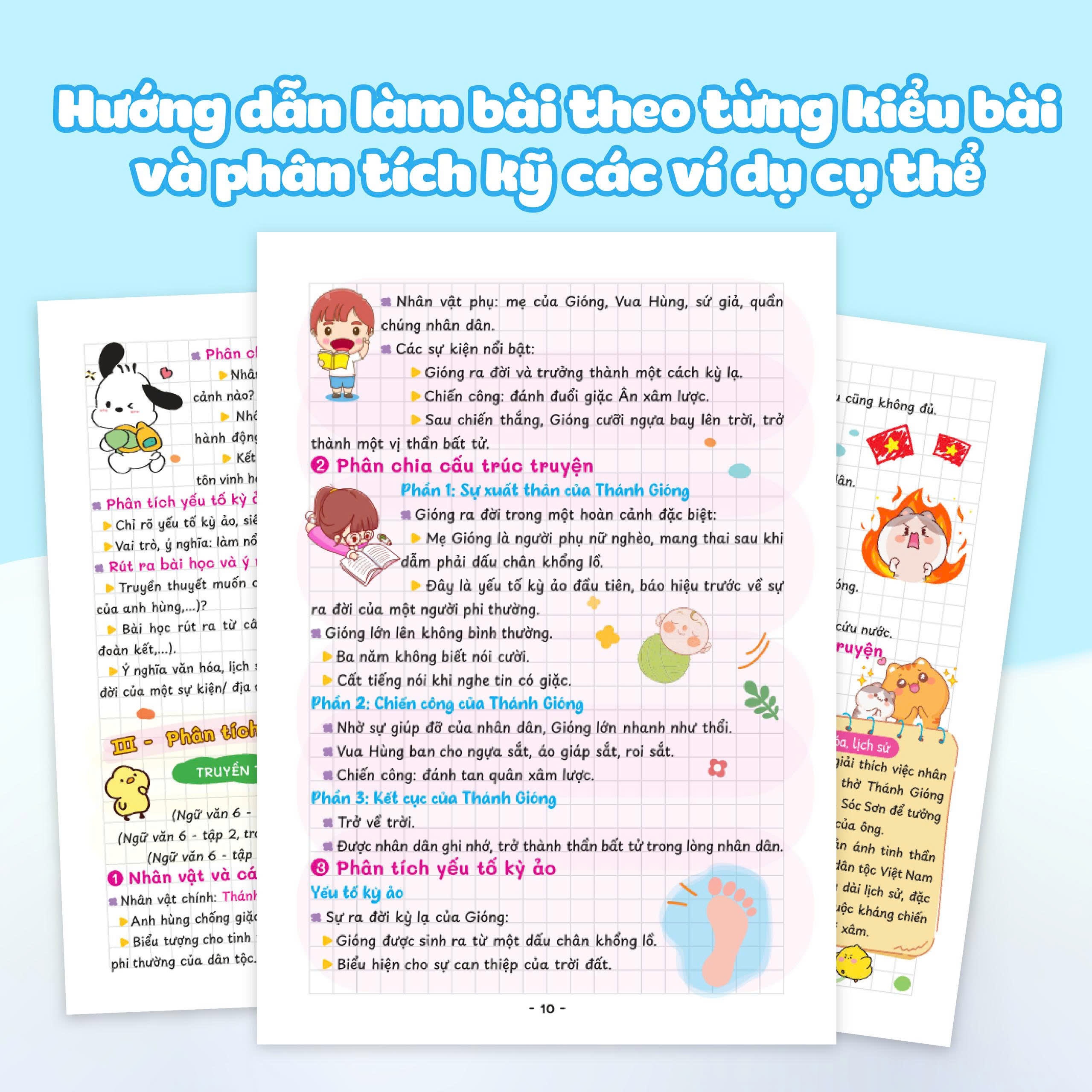 Takenote - Sổ Tay Học Nhanh Ngữ Văn 6 - Ảnh 3