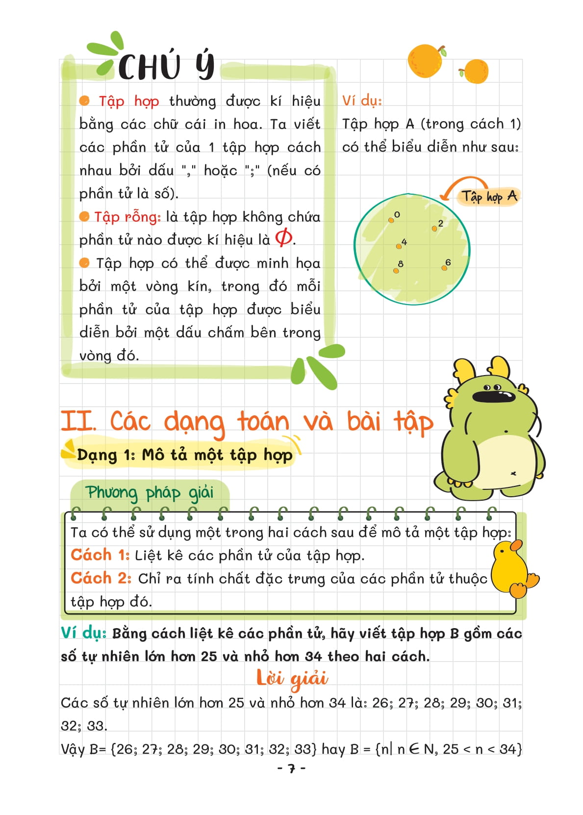 takenote - sổ tay kiến thức và dạng toán 6 - Ảnh 9