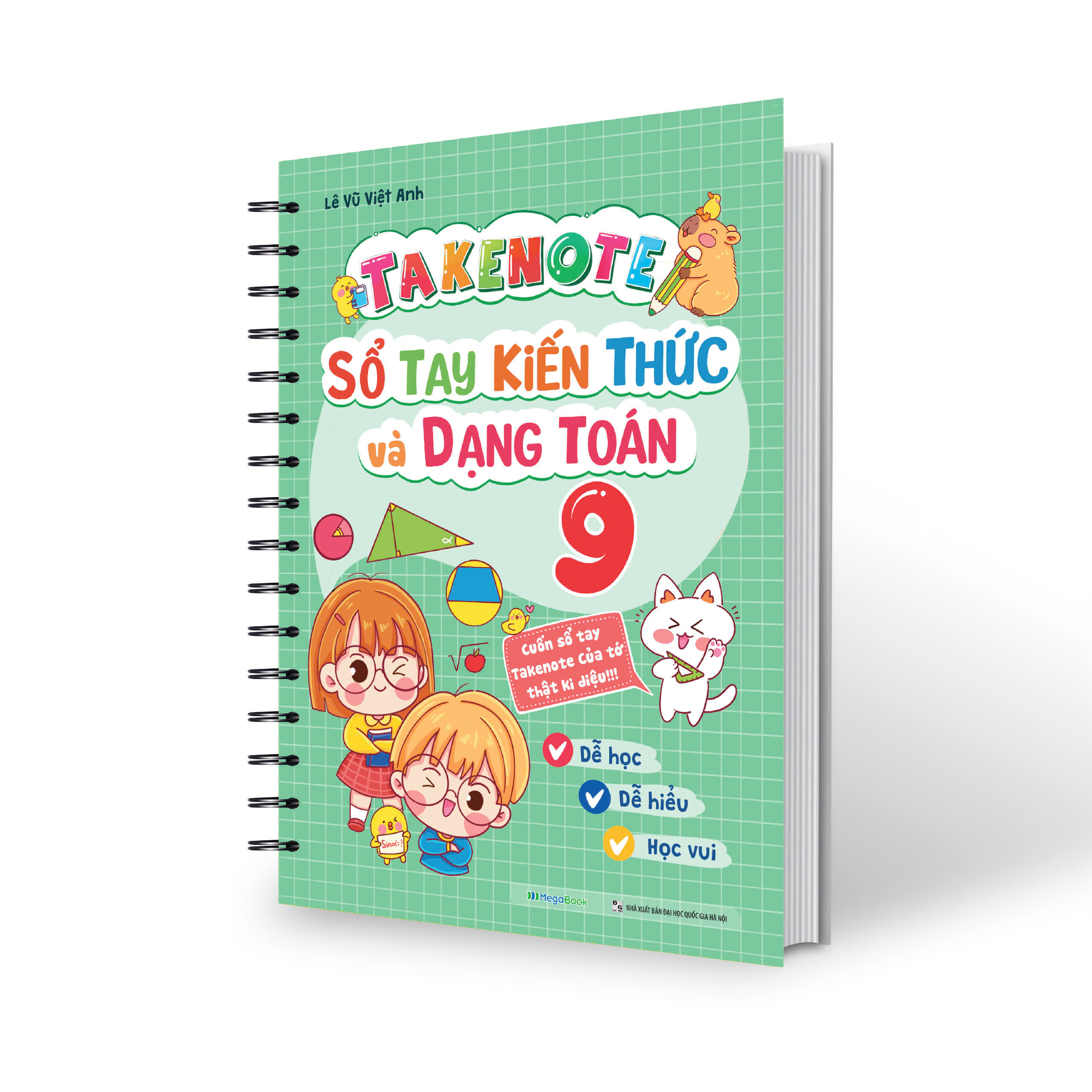 takenote sổ tay kiến thức và dạng toán 9 - Ảnh 4