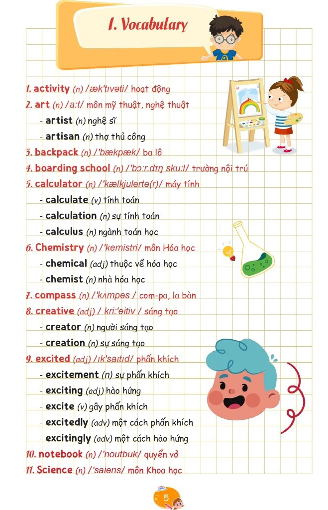 Takenote - Tiếng Anh Lớp 6 - Ảnh 3