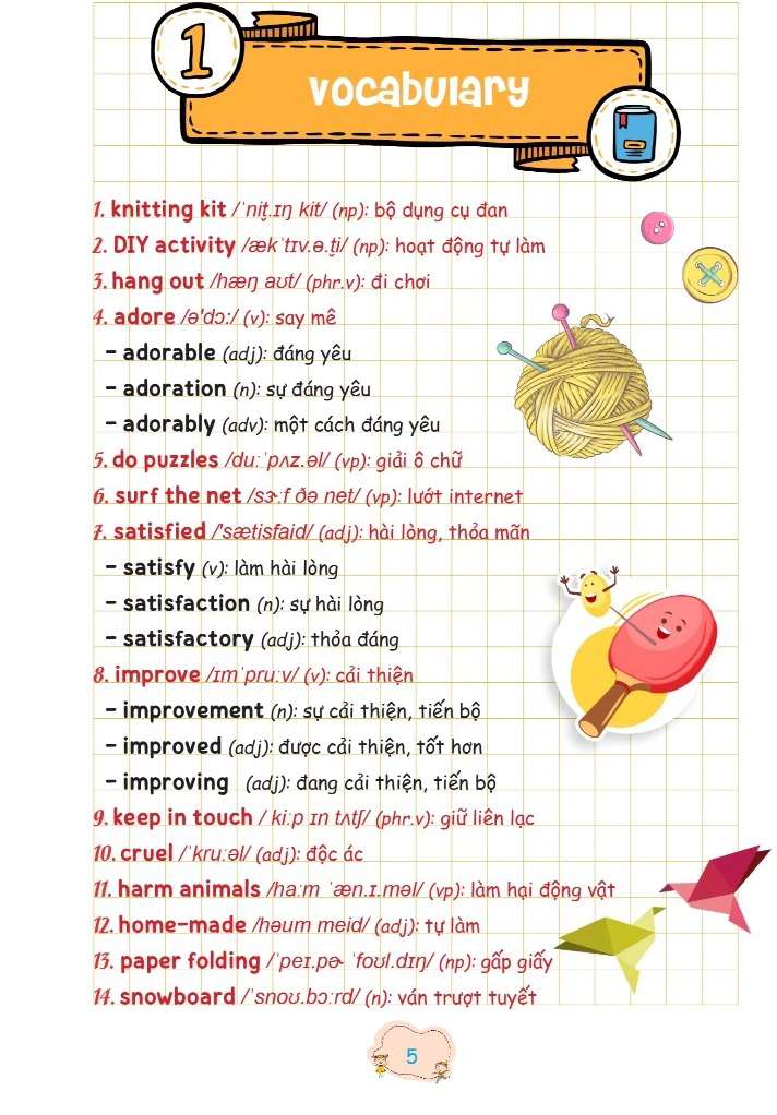 Takenote - Tiếng Anh Lớp 8 - Ảnh 4