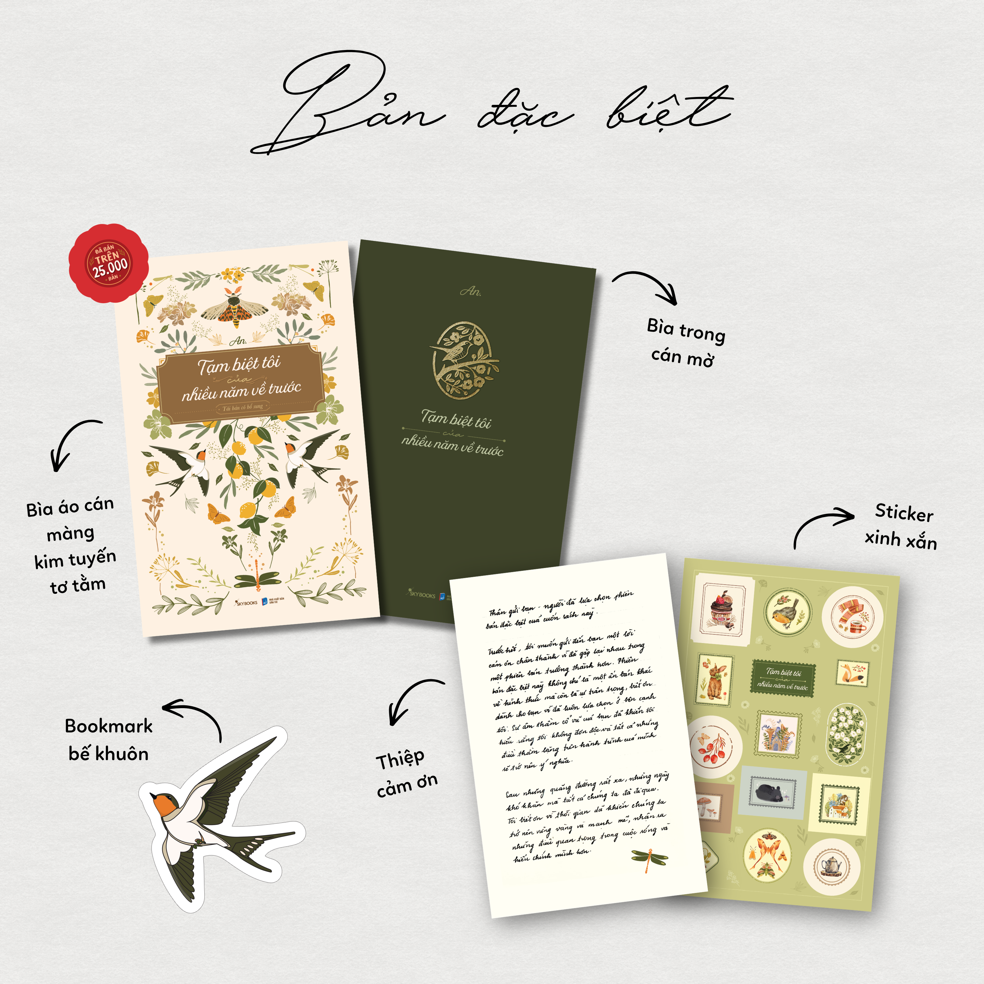 Tạm Biệt Tôi Của Nhiều Năm Về Trước (Tái Bản 2026) - Bản Đặc Biệt - Tặng Kèm Bookmark + Thiệp Thư Cảm Ơn + Sticker - Ảnh 2
