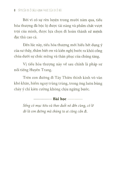 tâm của ta ở đâu hạnh phúc của ta ở đó (tái bản 2023) - Ảnh 5