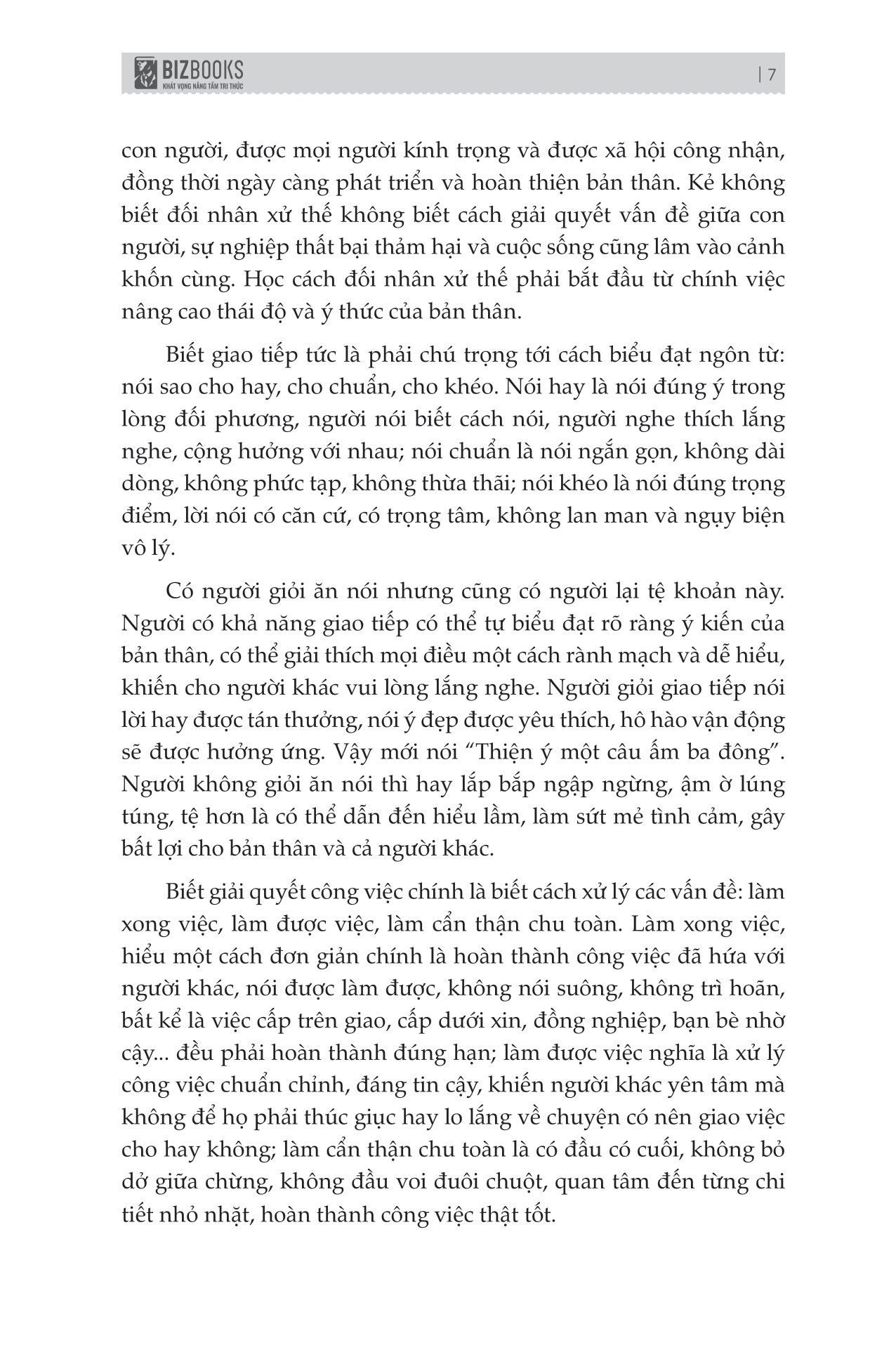 tam khoá thành công - biết làm người, biết nói chuyện, biết làm việc - Ảnh 8