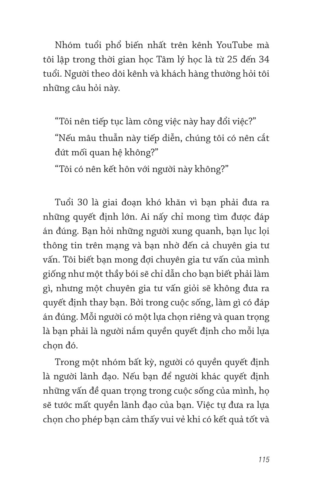 Tâm Lý Học Cho Lứa Tuổi 30 - Ảnh 13