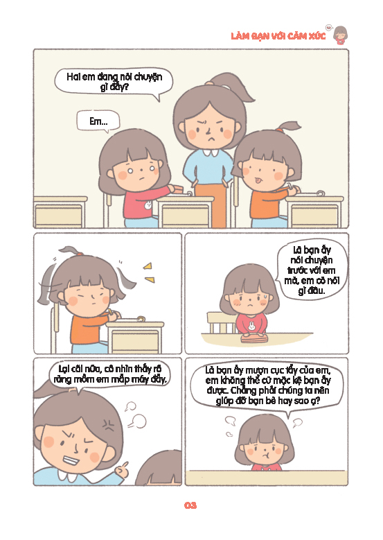 tâm lý học dành cho học sinh tiểu học - làm bạn với cảm xúc - rèn kỹ năng quản lý cảm xúc - Ảnh 7