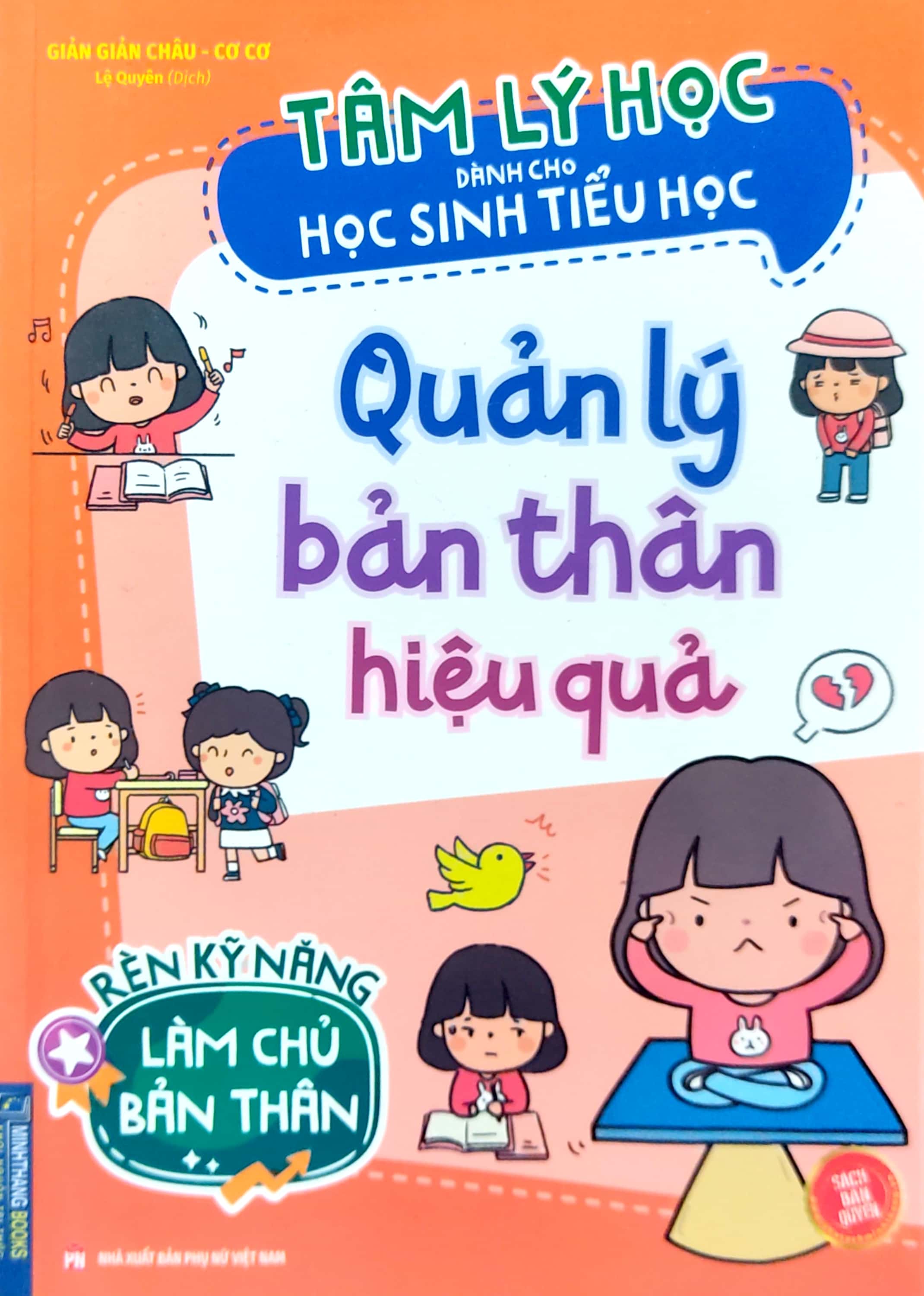 tâm lý học dành cho học sinh tiểu học - quản lý bản thân hiệu quả - rèn kỹ năng làm chủ bản thân - Ảnh 2