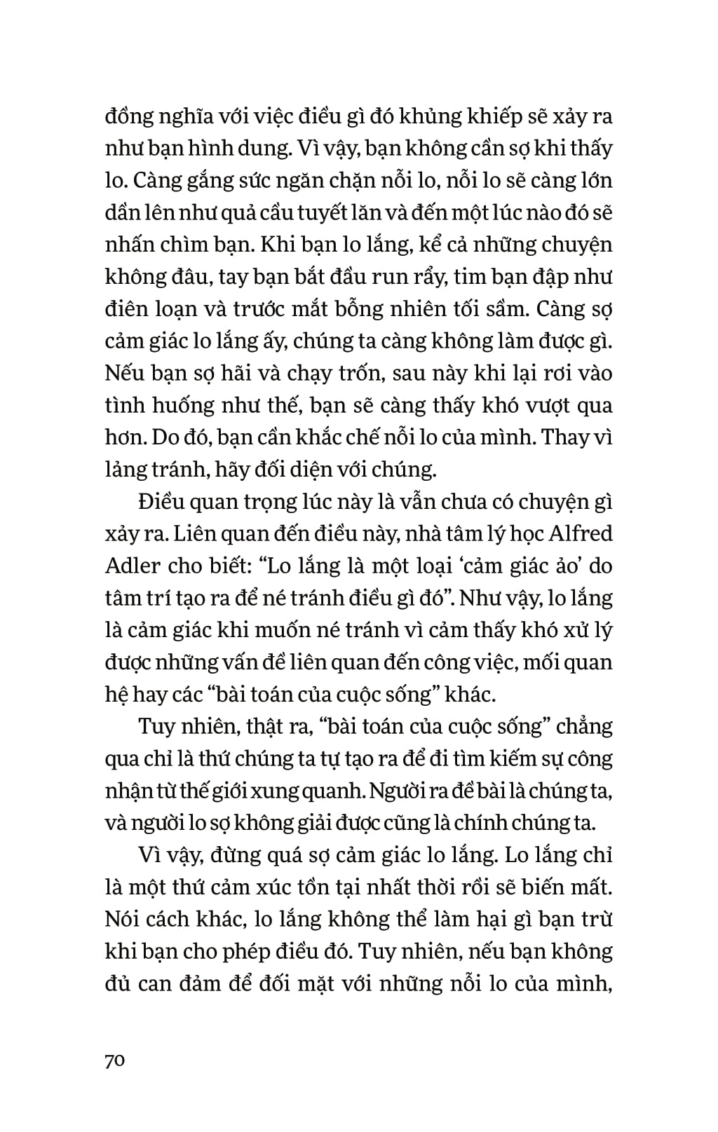 tâm lý học dành cho người hay lo nghĩ - Ảnh 6