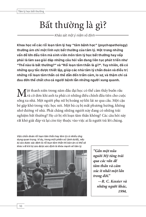 tâm lý học toàn thư - tâm lý học bất thường - Ảnh 6