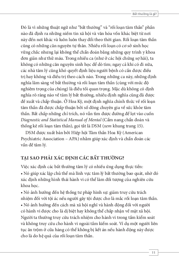 tâm lý học toàn thư - tâm lý học bất thường - Ảnh 7