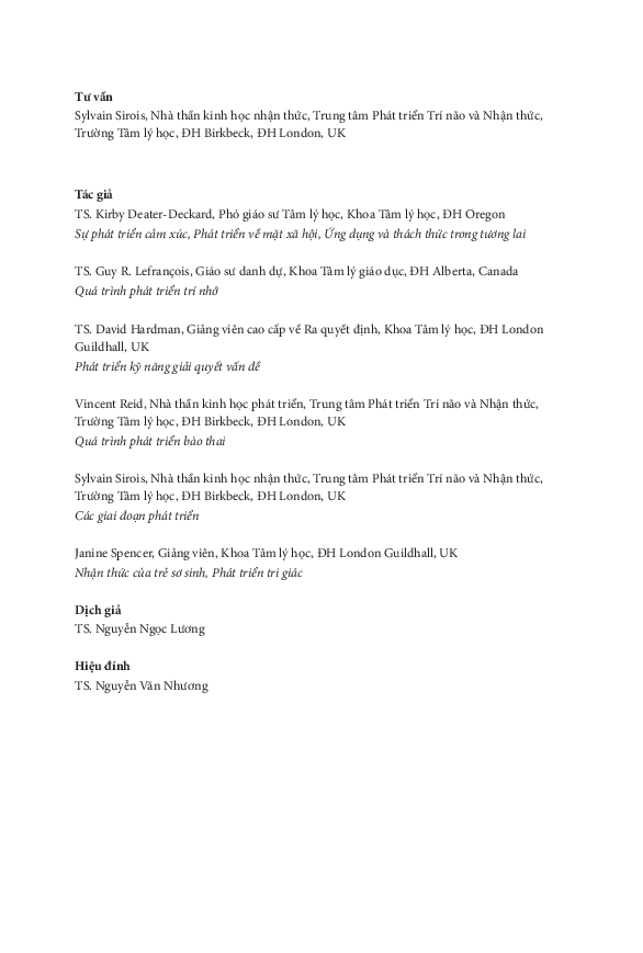 tâm lý học toàn thư - tâm lý học phát triển - Ảnh 4