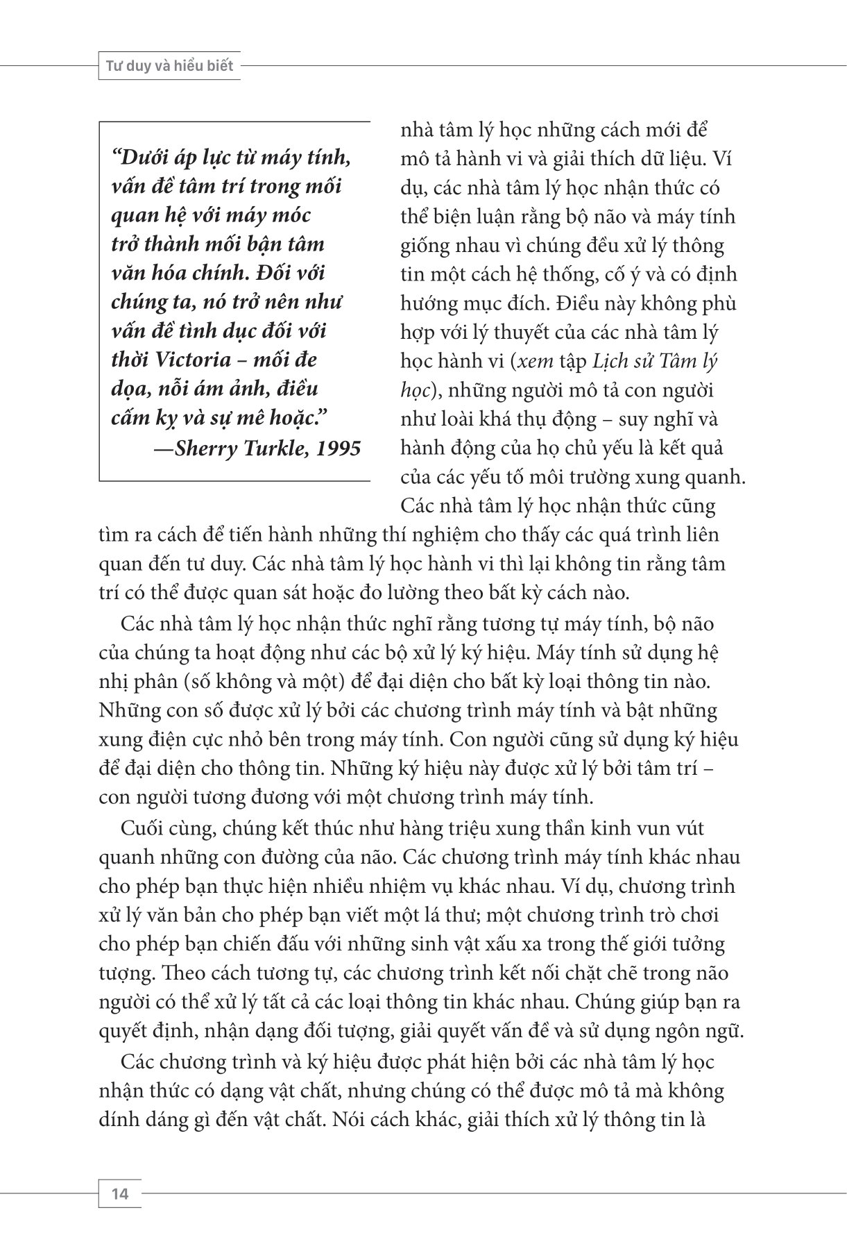 tâm lý học toàn thư - tư duy và hiểu biết - Ảnh 10