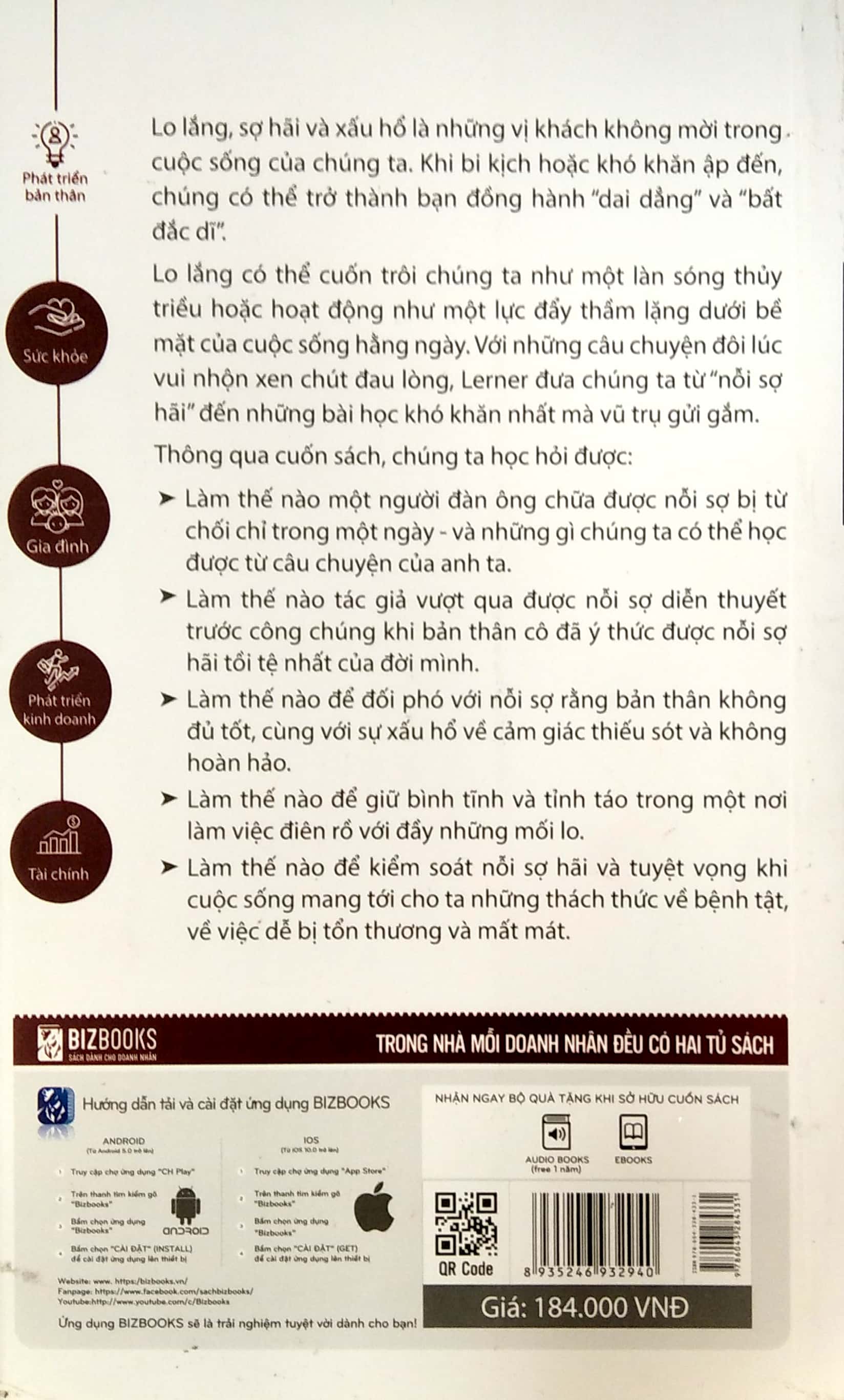 tâm lý học ứng dụng: cách vượt qua nỗi sợ hãi, lo lắng và xấu hổ - Ảnh 5