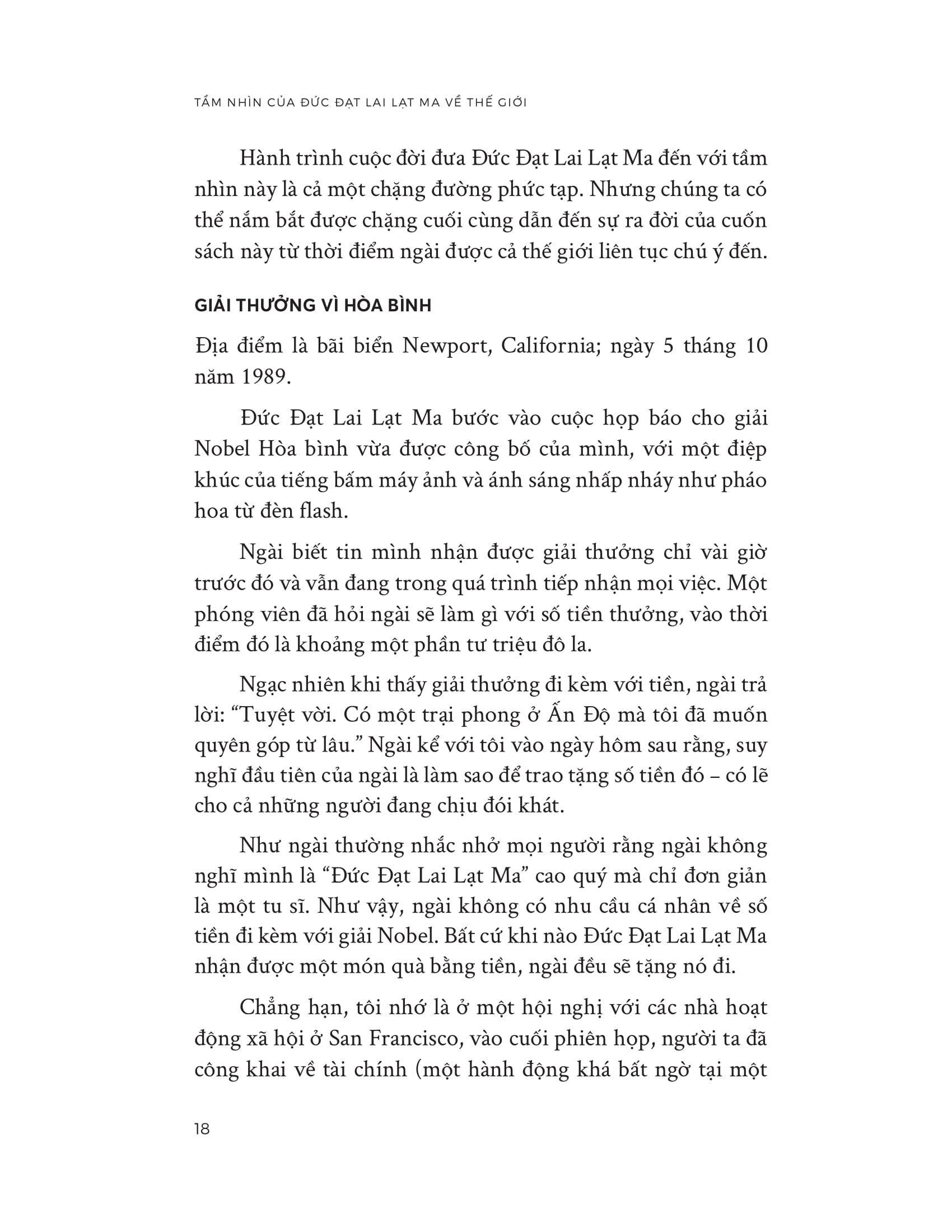 Tầm Nhìn Của Đức Đạt Lai Lạt Ma Về Thế Giới - Ảnh 16
