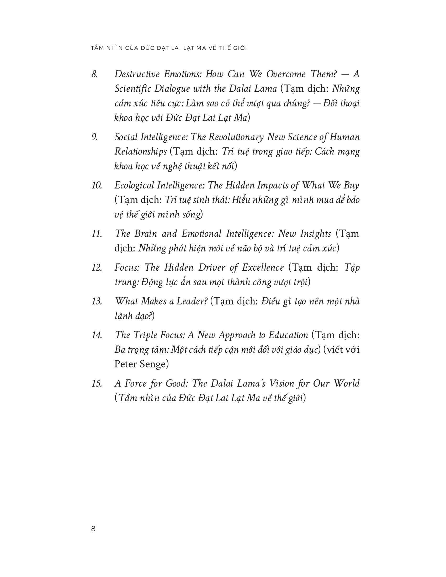 Tầm Nhìn Của Đức Đạt Lai Lạt Ma Về Thế Giới - Ảnh 7