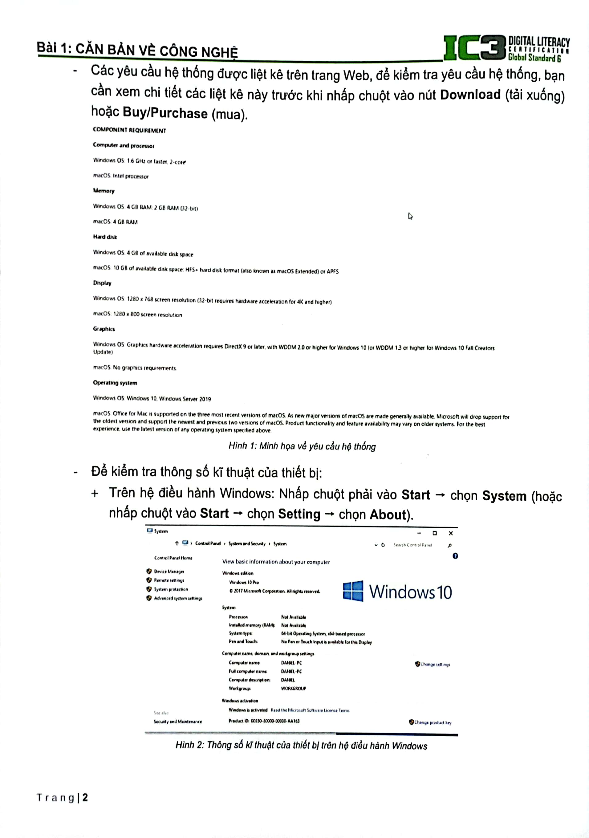tăng cường tin học quốc tế - ic3 - gs6 level 3 (tái bản 2024) - Ảnh 6