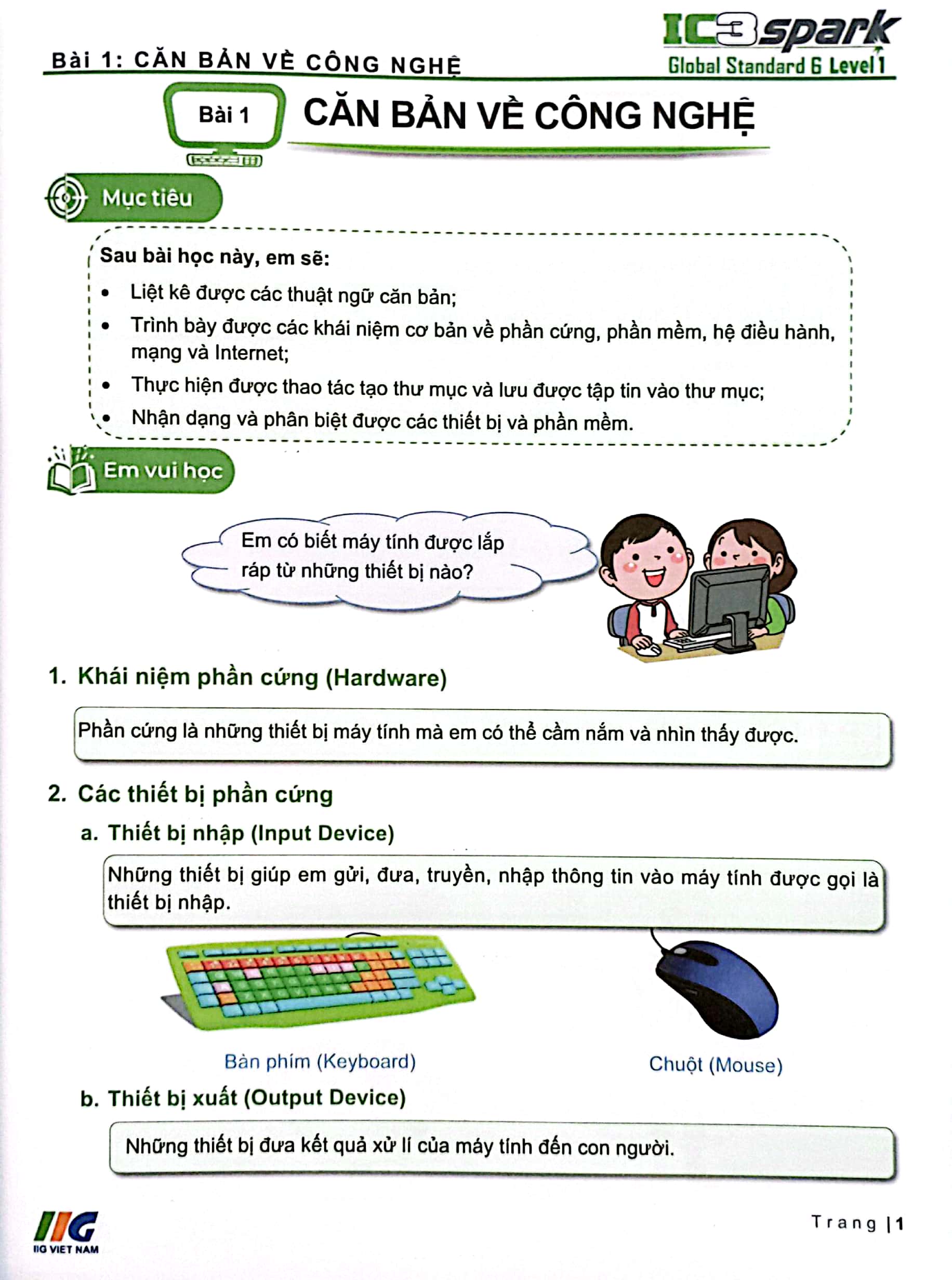 tăng cường tin học quốc tế - ic3 gs6 spark level 1 - dành cho lớp 3 (tái bản 2023) - Ảnh 4