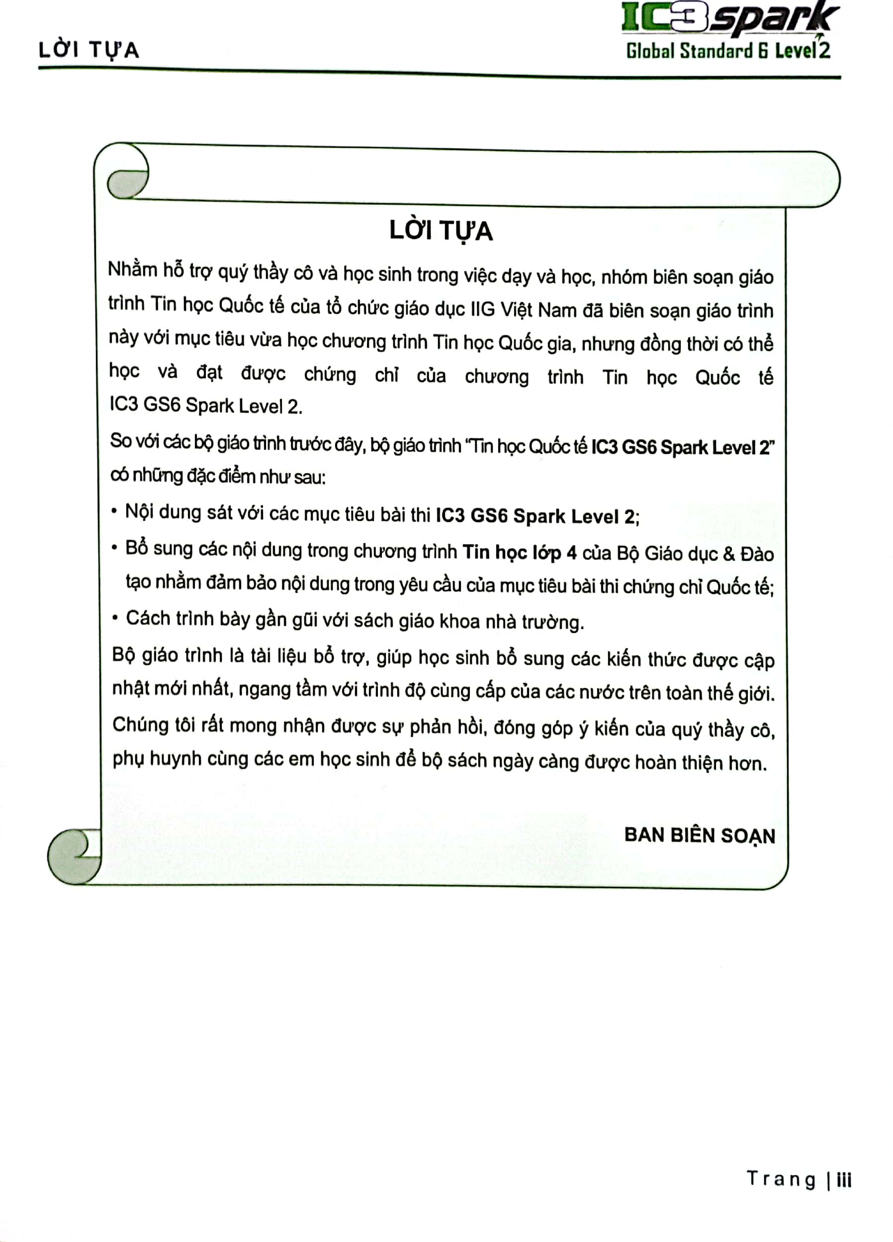 tăng cường tin học quốc tế - ic3 gs6 spark level 2 (tái bản 2024) - Ảnh 4