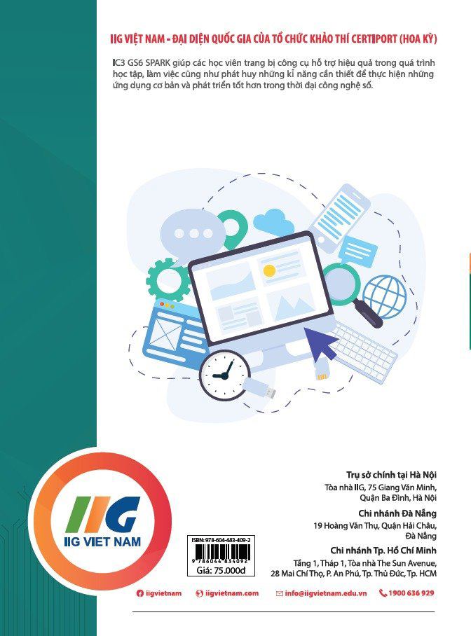 tăng cường tin học quốc tế - ic3-gs6 spark level 3 - dành cho lớp 5 - Ảnh 4