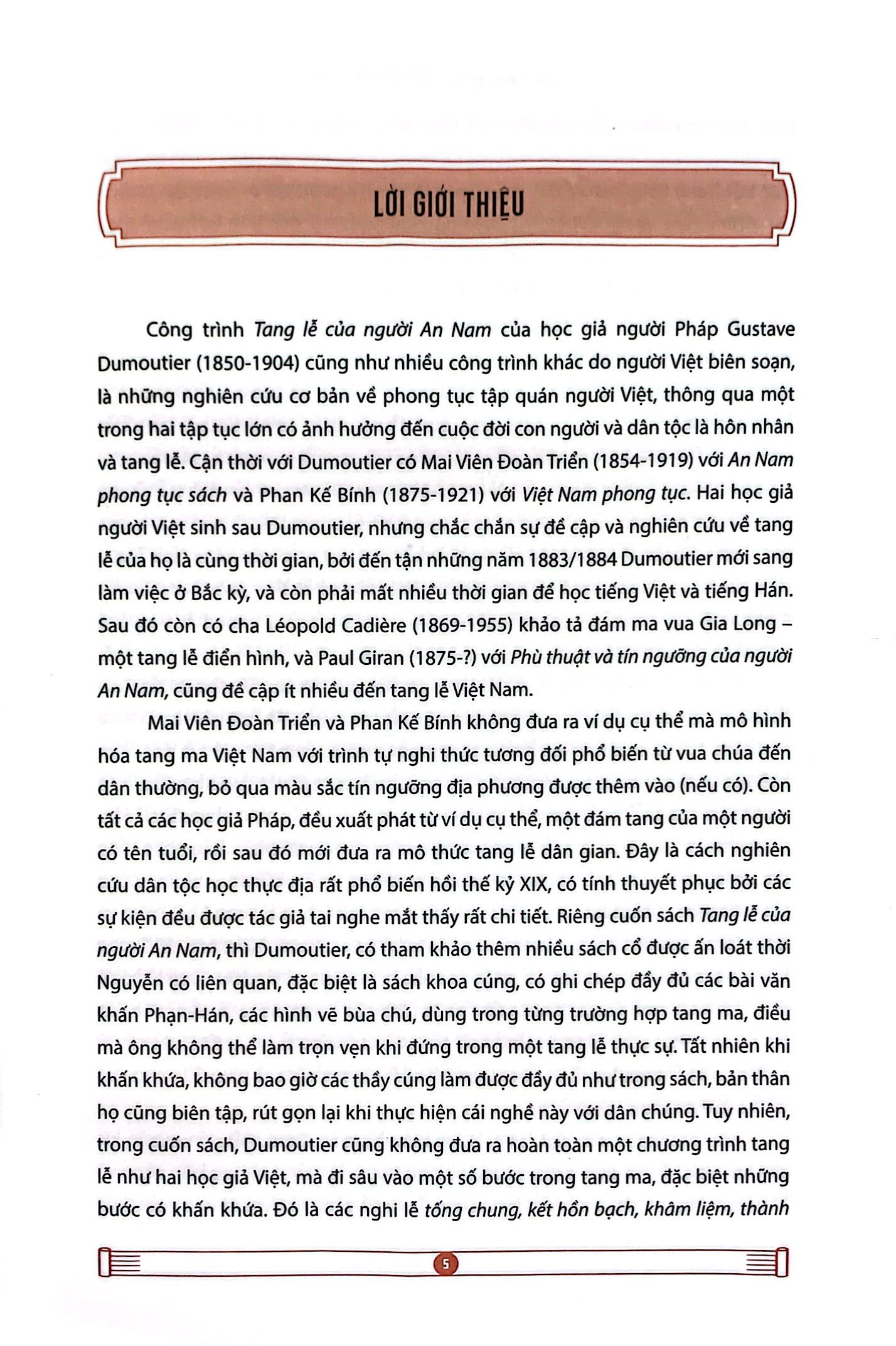 tang lễ của người an nam - nghiên cứu dân tộc học về tín ngưỡng cổ truyền - bìa cứng - Ảnh 3