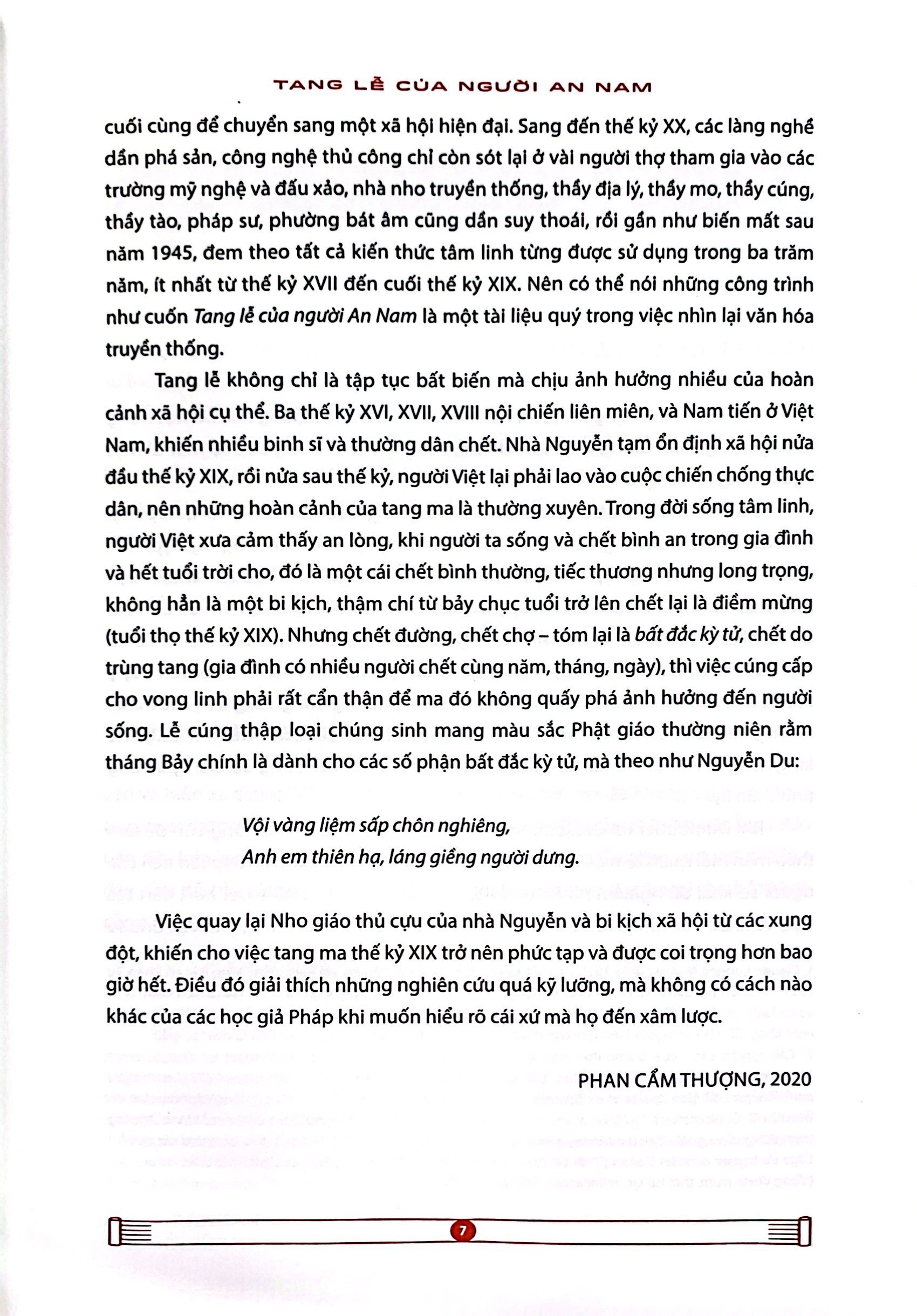 tang lễ của người an nam - nghiên cứu dân tộc học về tín ngưỡng cổ truyền - bìa cứng - Ảnh 5