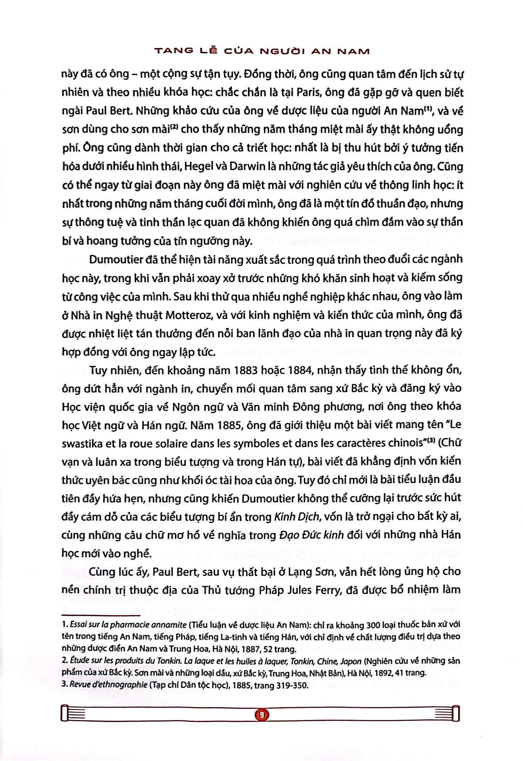 tang lễ của người an nam - nghiên cứu dân tộc học về tín ngưỡng cổ truyền - bìa cứng - Ảnh 7