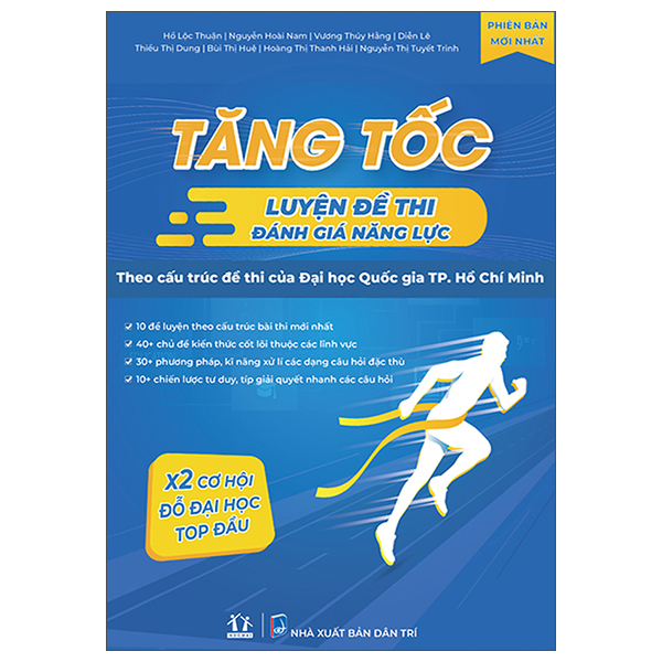tăng tốc luyện đề thi đánh giá năng lực - theo cấu trúc đề thi của đại học quốc gia tp. hồ chí minh (tái bản 2025)