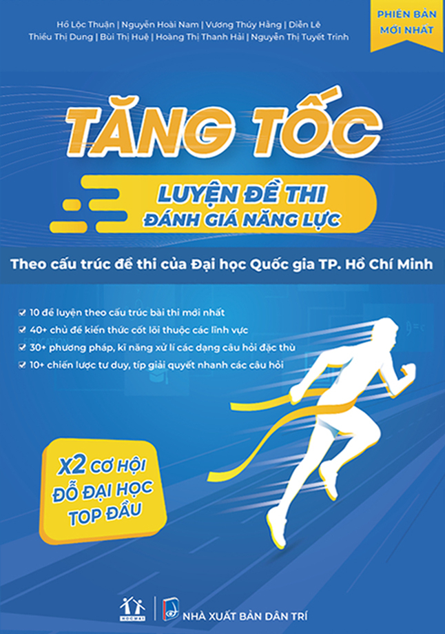 tăng tốc luyện đề thi đánh giá năng lực - theo cấu trúc đề thi của đại học quốc gia tp. hồ chí minh (tái bản 2025) - Ảnh 2
